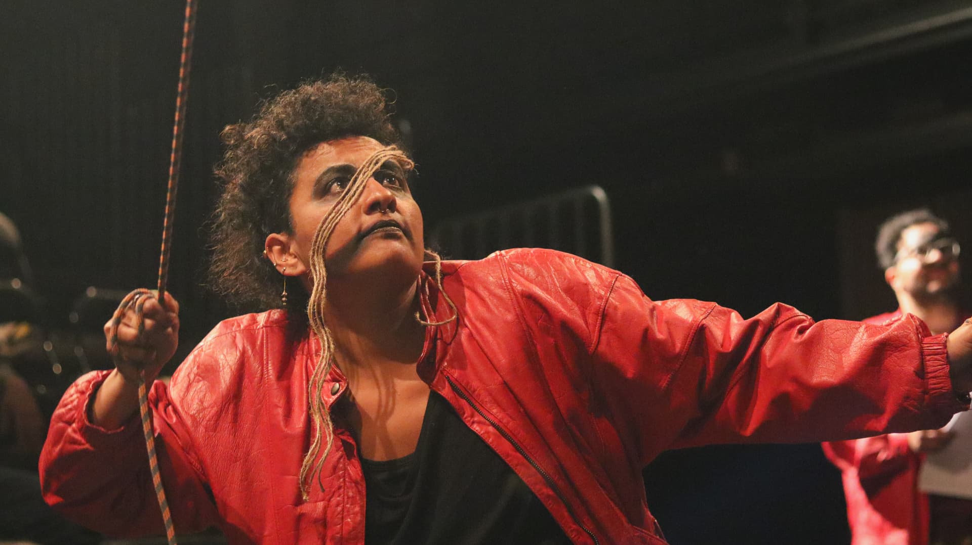Vishnu Vardhani Rajan performing Anachronism.